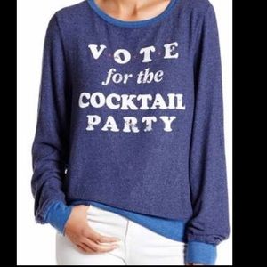 Wildfox blue sweatshirt